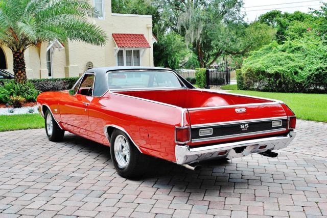 1970 Red Chevrolet El Camino Pickup
