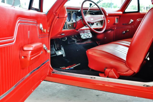 1970 Red Chevrolet El Camino Pickup