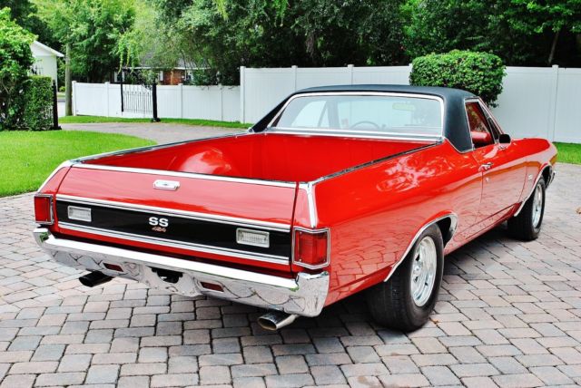1970 Red Chevrolet El Camino Pickup