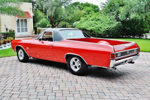 1970 Red Chevrolet El Camino Pickup