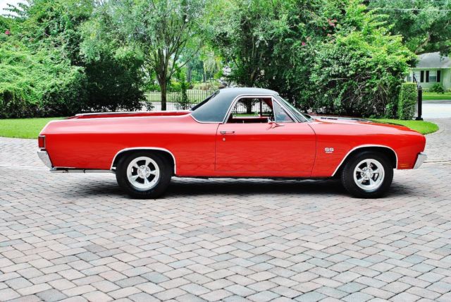 1970 Red Chevrolet El Camino Pickup