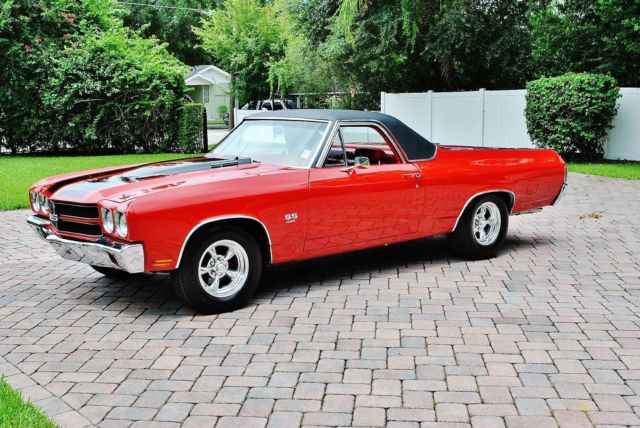 1970 Red Chevrolet El Camino Pickup
