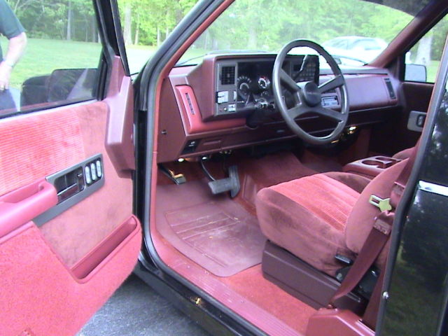 1990 Black Chevrolet C/K Pickup 1500 Crew Cab Pickup