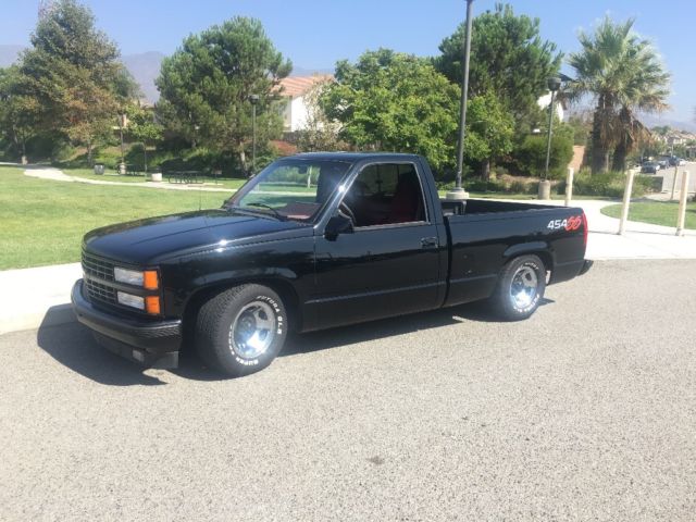 1990 Black Chevrolet Other Pickups Standard Cab Pickup