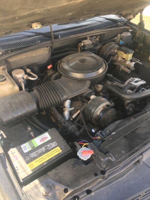 1990 Black Chevrolet Other Pickups Standard Cab Pickup