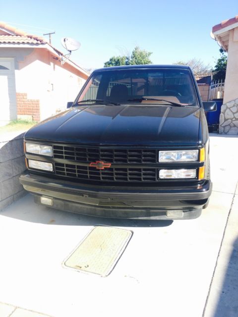 1990 Black Chevrolet Other Pickups Standard Cab Pickup