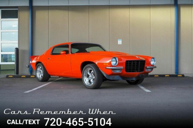 1973 Orange Chevrolet Camaro --