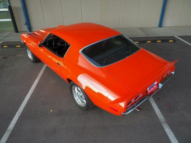 1973 Orange Chevrolet Camaro --
