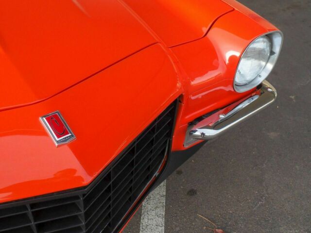 1973 Orange Chevrolet Camaro --