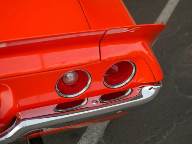 1973 Orange Chevrolet Camaro --