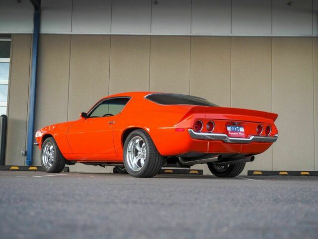 1973 Orange Chevrolet Camaro --