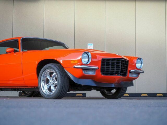 1973 Orange Chevrolet Camaro --