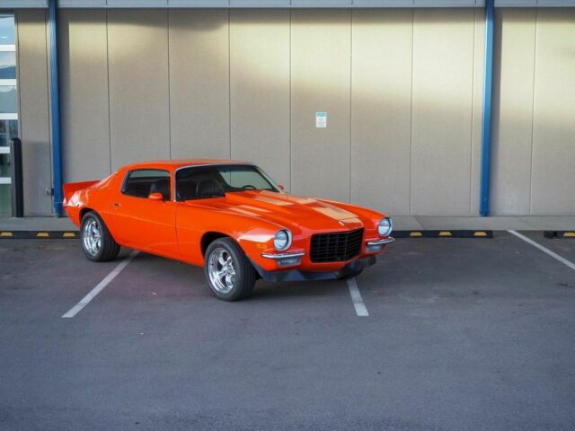 1973 Orange Chevrolet Camaro --