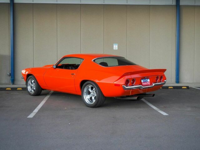 1973 Orange Chevrolet Camaro --