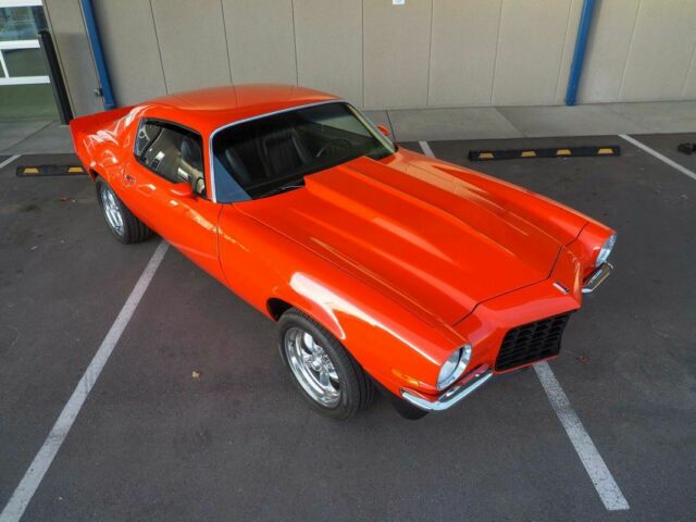 1973 Orange Chevrolet Camaro --