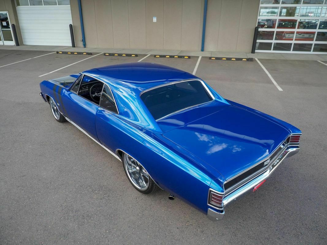 1967 Blue Chevrolet Chevelle --
