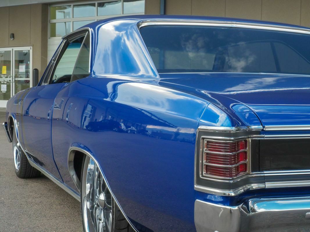 1967 Blue Chevrolet Chevelle --