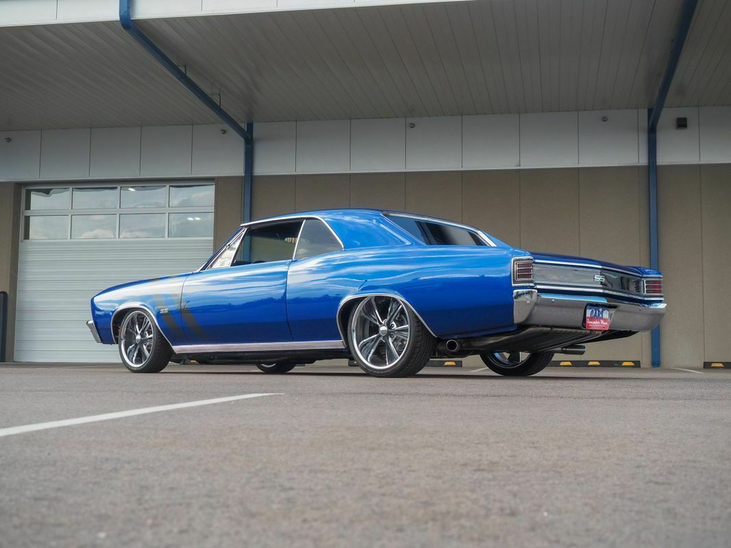 1967 Blue Chevrolet Chevelle --