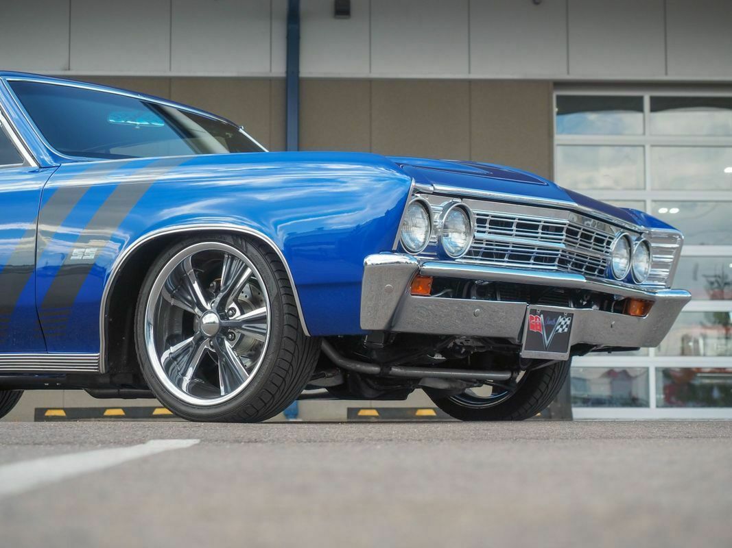 1967 Blue Chevrolet Chevelle --