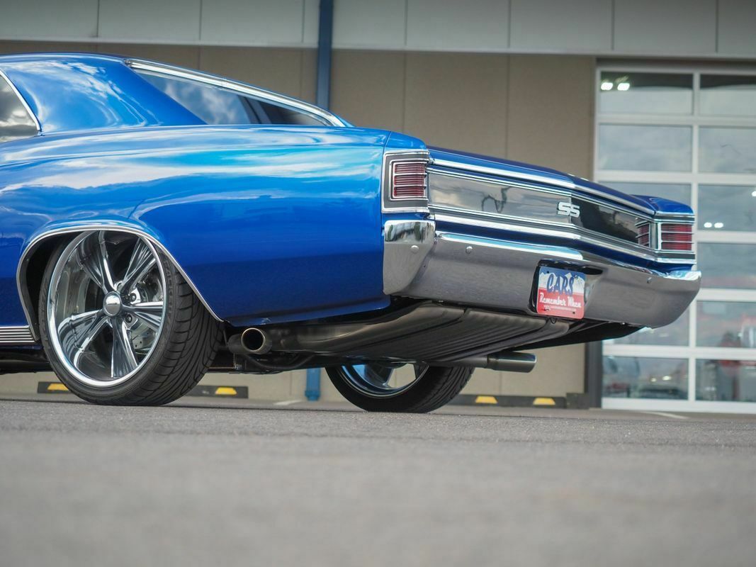 1967 Blue Chevrolet Chevelle --