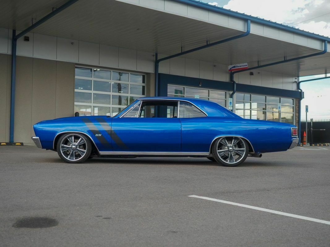 1967 Blue Chevrolet Chevelle --