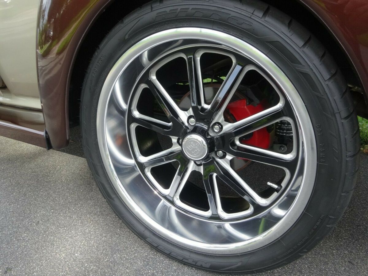 1940 Champagne and Brown Chevrolet Master Deluxe 2 Door Sedan