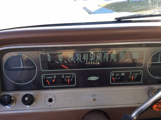 1966 White Chevrolet C-10 Standard Cab Pickup
