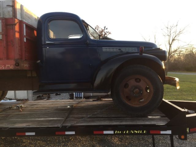 1946 Blue Chevrolet Other Pickups Cab & Chassis