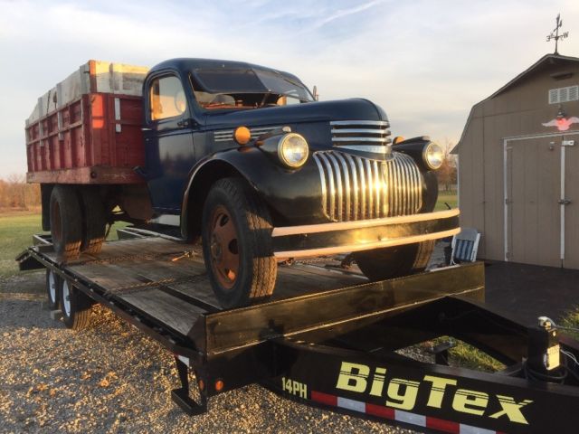 1946 Blue Chevrolet Other Pickups Cab & Chassis