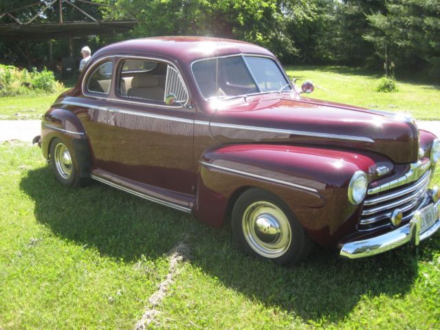 1946 dynamic maroon Ford Other Coupe