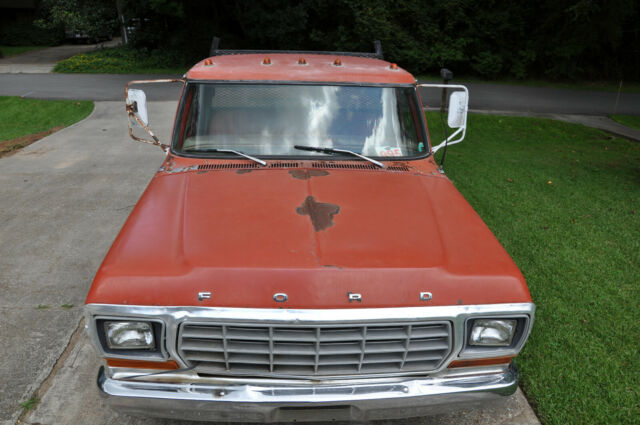 1978 Red Ford F-350 Cab & Chassis