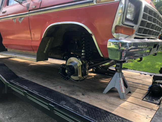 1978 Red Ford F-350 Cab & Chassis