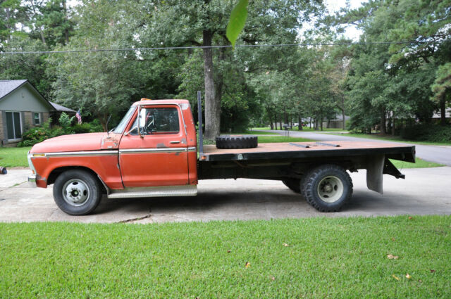 1978 Red Ford F-350 Cab & Chassis