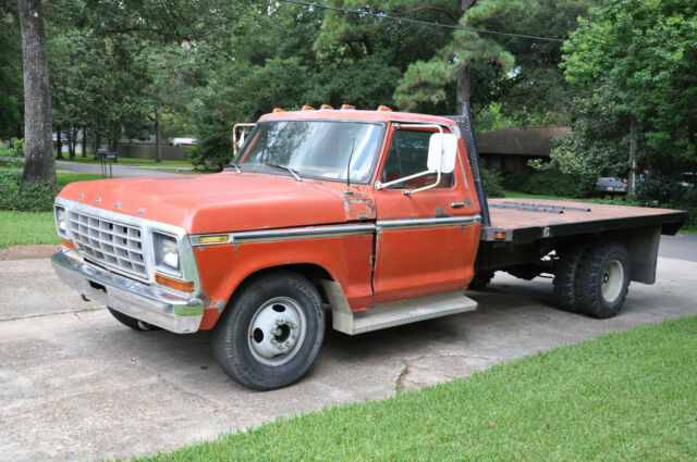 1978 Red Ford F-350 Cab & Chassis