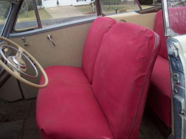1947 Yellow Ford De Luxe convertible Convertible