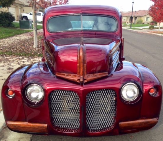 1947 Custom Candy Red Ford Other Pickups Cab Pickup