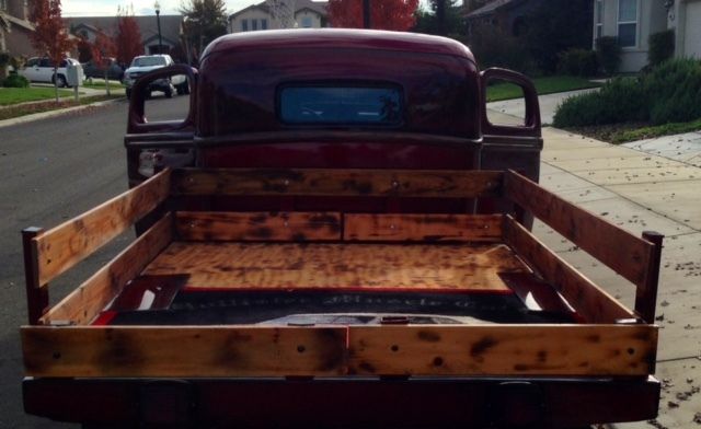 1947 Custom Candy Red Ford Other Pickups Cab Pickup