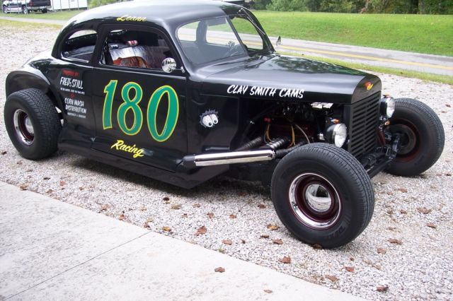 1947 Black Plymouth Special Deluxe Coupe