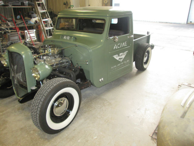 1947 Green Willys Pick Up Standard Cab Pickup