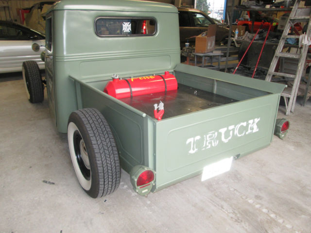 1947 Green Willys Pick Up Standard Cab Pickup