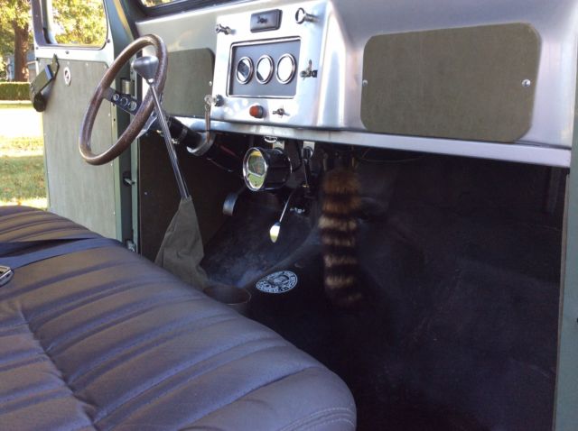 1947 Green Willys Pick Up Standard Cab Pickup