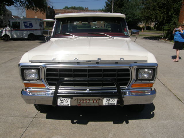 1978 Red Ford Bronco