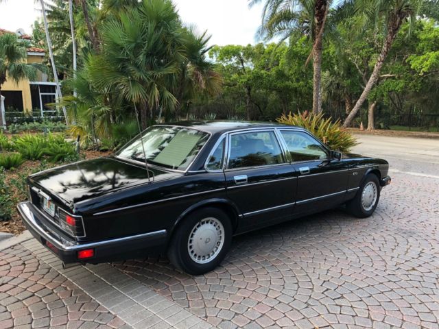 1991 Black Jaguar XJ Sedan