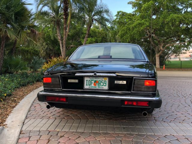 1991 Black Jaguar XJ Sedan