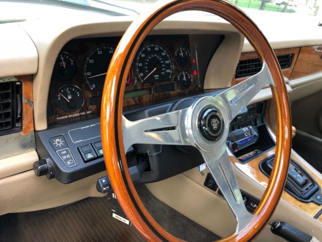 1991 Black Jaguar XJ Sedan