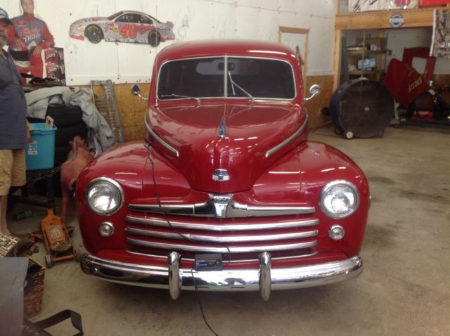 1948 Red Ford Other Coupe