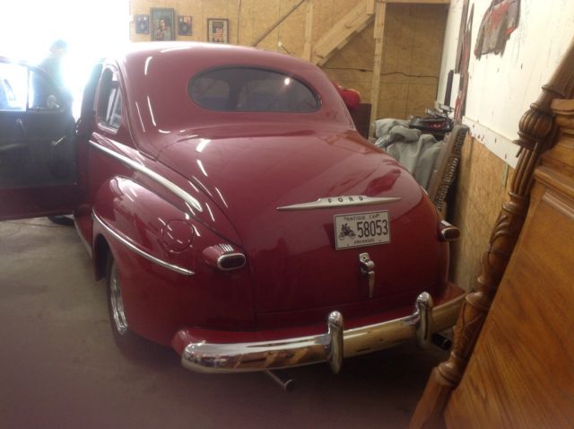 1948 Red Ford Other Coupe