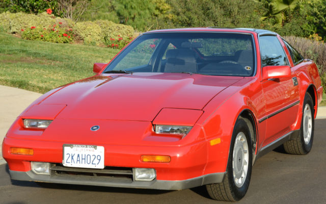 1988 Red Nissan 300ZX Coupe
