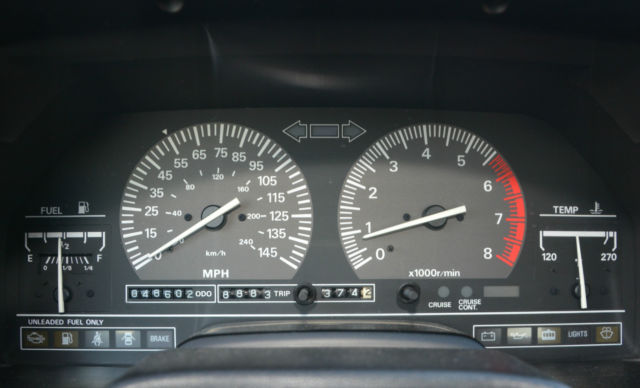 1988 Red Nissan 300ZX Coupe