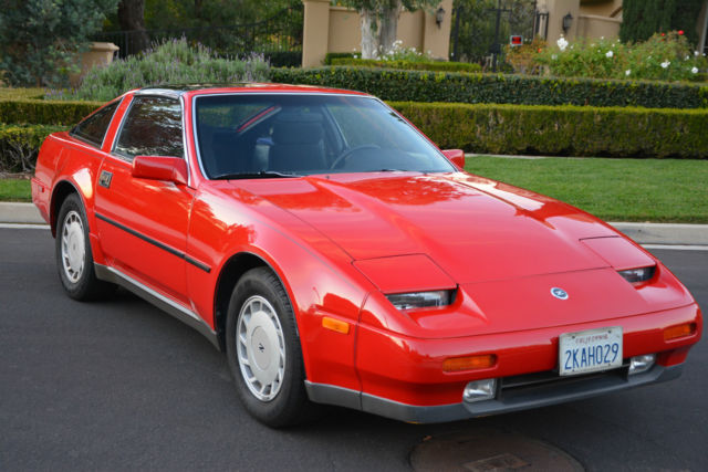 1988 Red Nissan 300ZX Coupe